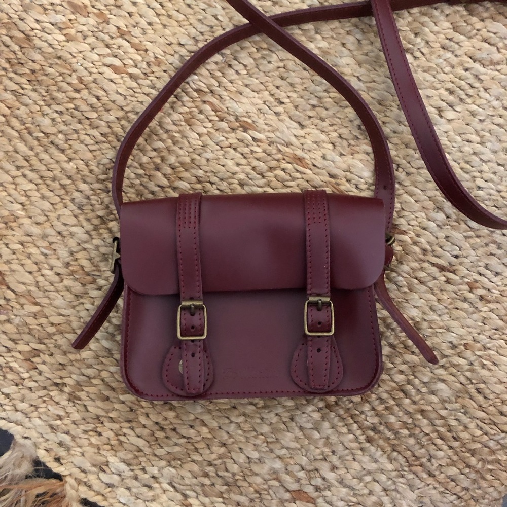 Dr. Martens Burgundy Crossbody Bag